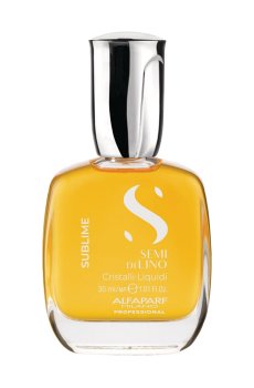 Жидкие кристаллы для волос Alfaparf Milano Semi di Lino Sublime Cristalli Liquidi, 30 мл
