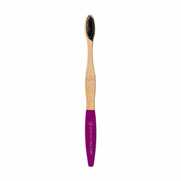 Бамбуковая зубная щетка Spotlight Oral Care Bamboo Toothbrush фиолетовая, 1 шт Бамбуковая зубная щетка Spotlight Oral Care Bamboo Toothbrush фиолетовая, 1 шт