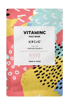 Тканевая маска для лица KISOCARE Vitamin C Face Mask с витамином С, 1 шт