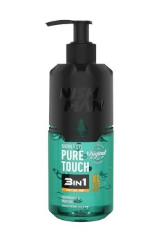 Мужской гель для душа 3 в 1 Nishman Pure Touch Shower Gel, 480 мл