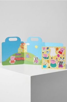 Книга з наліпками Peppa Pig - рожевий