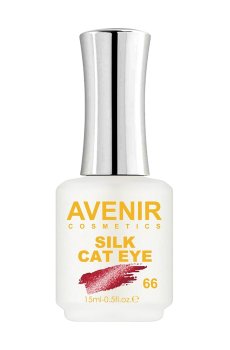 Гель-лак для ногтей Avenir Cosmetics Silk Cat Eye 66, 15 мл
