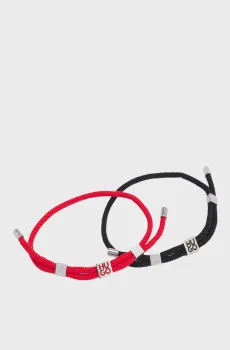 Мужской браслет (2 шт) Разноцветный ONESIZE HUGO 50552605;960