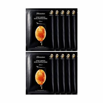 Антивозрастная тканевая маска для лица JMsolution Honey Luminous Royal Propolis Mask з прополисом, 10*30 г Антивозрастная тканевая маска для лица JMsolution Honey Luminous Royal Propolis Mask з прополисом, 10*30 г