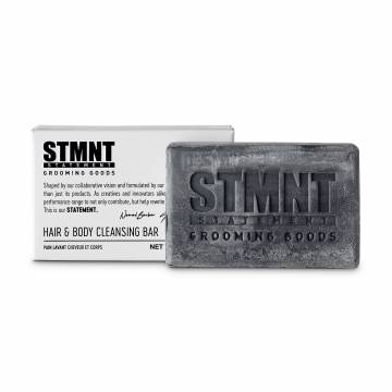 Мужское очищающее мыло для тела и волос STMNT Statement Grooming Goods Hair & Body Cleansing Bar, 125 г Мужское очищающее мыло для тела и волос STMNT Statement Grooming Goods Hair & Body Cleansing Bar, 125 г