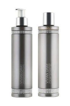 Уценка! Набор для тела Vivian Gray Grey Crystals (гель для душа, 300 мл + лосьон для тела, 300 мл)