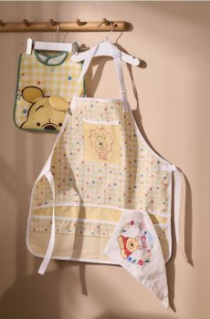 Кухонний фартух Winnie the Pooh - світло-жовтий