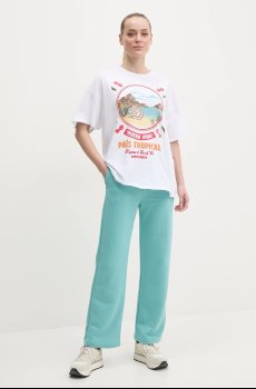 Хлопковая футболка Rip Curl COVE HERITAGE