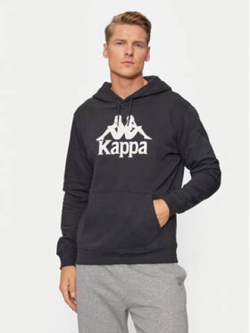Kappa Світшот Malmo 3 Auth Kontemporary 341M43W Чорний Regular Fit Kappa Світшот Malmo 3 Auth Kontemporary 341M43W Чорний Regular Fit