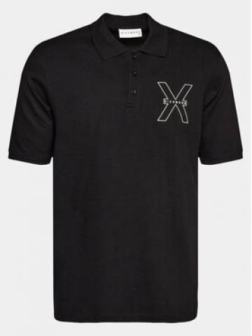 Richmond X Поло Lisi UMP24207PO Чорний Regular Fit Richmond X Поло Lisi UMP24207PO Чорний Regular Fit