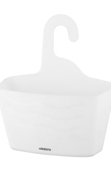 Подвесная корзина для хранения Ardesto Vigor белая, 24*7*25.5 см (ARHB3107W)