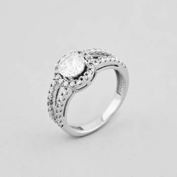Серебряное кольцо Minimal 1950р-16 16 Серебряное кольцо Minimal 1950р-16 16