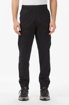Мужские черные брюки Черный 48 Lacoste HH0660031