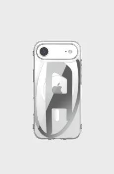 Прозрачный чехол для iPhone 17 Air Diesel Oval D Metallic Case with Magsafe Прозрачный ONESIZE Diesel 60412