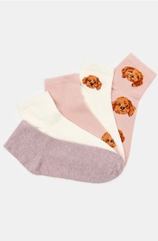 Шкарпетки, 5 пар - різнобарвний