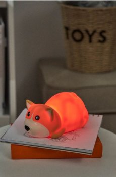 LED-лампа у формі собаки - помаранчевий