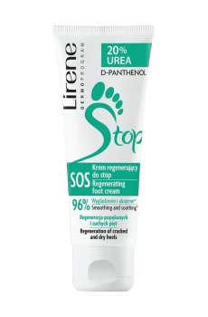 Крем для ног Lirene Dermo Program 20% Urea SOS Regenerating Foot Cream с 20% мочевины, 75 мл