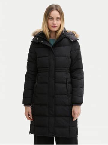Tom Tailor Пуховик 1042915 Чорний Regular Fit Tom Tailor Пуховик 1042915 Чорний Regular Fit