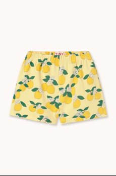 Детские шорты Tinycottons ORANGES RIB SHORT