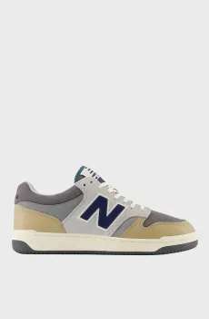 Кожаные сникерсы 480 Разноцветный 11.5 New Balance BB480LGB