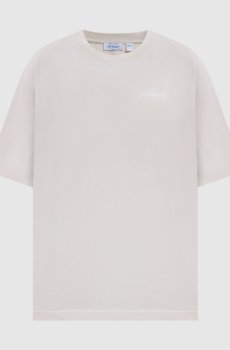 Бежевая футболка Half Arrow