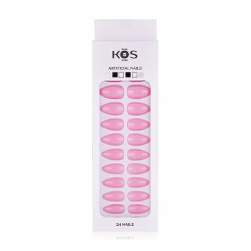 Набор искусственных ногтей K.O.S Keep Of Style миндаль, светло-розовый Набор искусственных ногтей K.O.S Keep Of Style миндаль, светло-розовый