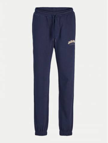 Jack&Jones Junior Спортивні штани Caleb 12258982 Cиній Relaxed Fit Jack&Jones Junior Спортивні штани Caleb 12258982 Cиній Relaxed Fit