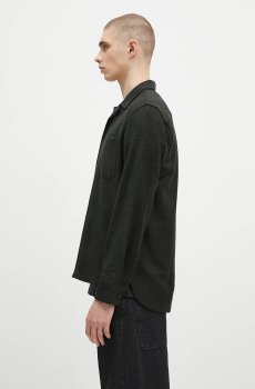 Рубашка с примесью шерсти Universal Works