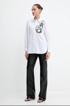 Хлопковая рубашка MAX&Co.