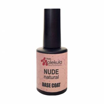 Камуфлирующая база для гель-лака Nails Molekula Professional Nude Base Coat, Natural, 12 мл Камуфлирующая база для гель-лака Nails Molekula Professional Nude Base Coat, Natural, 12 мл