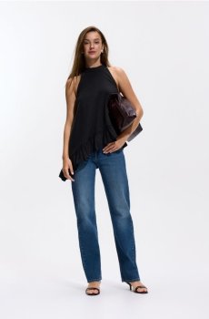 Reserved - Джинси straight fit - синій - 286KS-55J