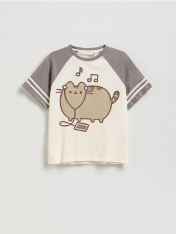 Reserved - Футболка Pusheen - різнобарвний - 540FT-MLC Reserved - Футболка Pusheen - різнобарвний - 540FT-MLC