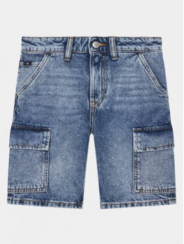 Calvin Klein Jeans Джинсові шорти Skater IB0IB02004 Голубий Regular Fit Calvin Klein Jeans Джинсові шорти Skater IB0IB02004 Голубий Regular Fit