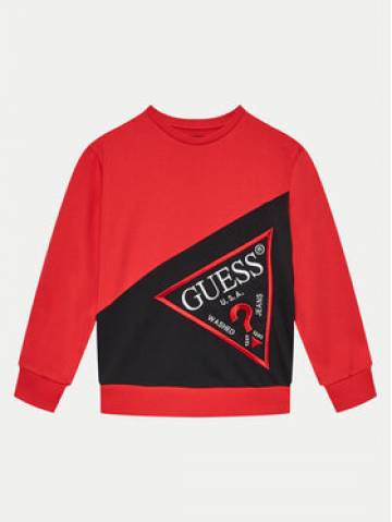 Guess Світшот L4YQ04 KA6R4 Червоний Regular Fit Guess Світшот L4YQ04 KA6R4 Червоний Regular Fit