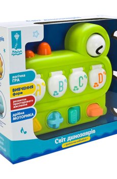 Развивающая игрушка Країна Іграшок Мир динозавров, в коробке, от 3 лет, 23*7.1*20.7 см (PL-724-42)