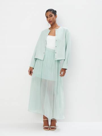 Mohito - Мідіспідниця - мятний - 38