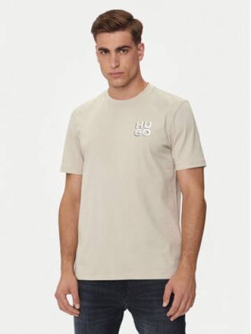Hugo Футболка Detzington241 50508944 Сірий Regular Fit Hugo Футболка Detzington241 50508944 Сірий Regular Fit