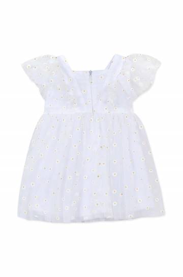 Детское платье Tartine et Chocolat цвет белый mini расклешённая