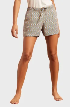 Женские шорты с узором ACACIA Разноцветный S Etam 6520095