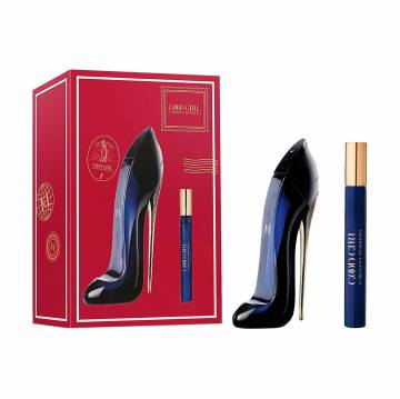 Парфюмированный набор женский Carolina Herrera Good Girl Set (парфюмированная вода, 10 мл + парфюмированная вода, 80 мл) Парфюмированный набор женский Carolina Herrera Good Girl Set (парфюмированная вода, 10 мл + парфюмированная вода, 80 мл)