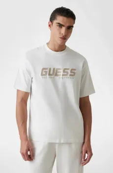 Мужская белая футболка Белый M Guess Z5RI10.I3Z14;G018