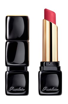 Матовая помада для губ Guerlain KissKiss Tender Matte с эффектом сияния, 219 Tender Rose, 2.8 г