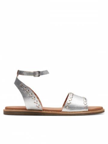 Clarks Босоніжки Maritime May 26176293 Срібний Clarks Босоніжки Maritime May 26176293 Срібний