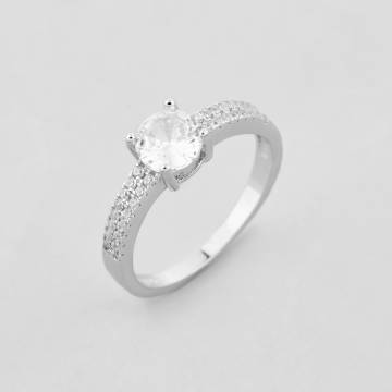 Серебряное кольцо Minimal 510495б-16 16 Серебряное кольцо Minimal 510495б-16 16
