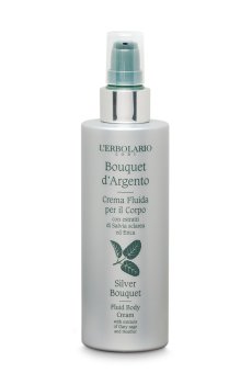 Увлажняющий крем-флюид для тела LErbolario Silver Bouquet Fluid Body Cream Серебряный букет, 200 мл