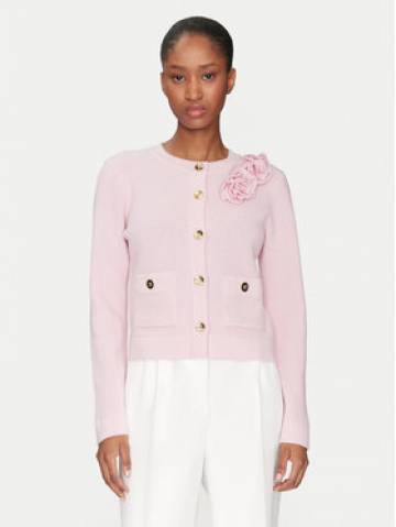 Luisa Spagnoli Кардиган 100023 Рожевий Regular Fit Luisa Spagnoli Кардиган 100023 Рожевий Regular Fit