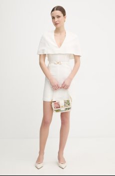 Платье с добавлением льна Twinset