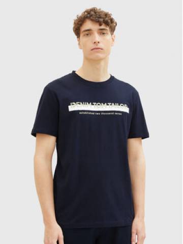 Tom Tailor Denim Футболка 1037653 Cиній Basic Fit Tom Tailor Denim Футболка 1037653 Cиній Basic Fit