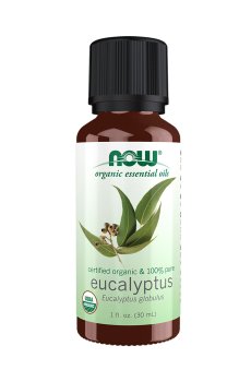 Уценка! Эфирное масло Now Foods Organic Essential Oils 100% Pure & Certified Organic Eucalyptus Эвкалипта, 30 мл