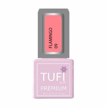Гель-лак для ногтей Tufi profi Premium Flamingo 09 Бледный коралл, 8 мл Гель-лак для ногтей Tufi profi Premium Flamingo 09 Бледный коралл, 8 мл